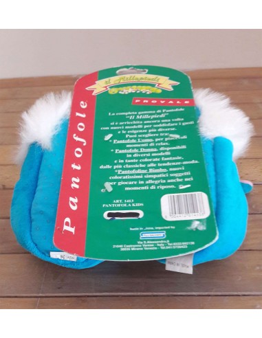 Pantofola-calzino Bimbo-celeste-4