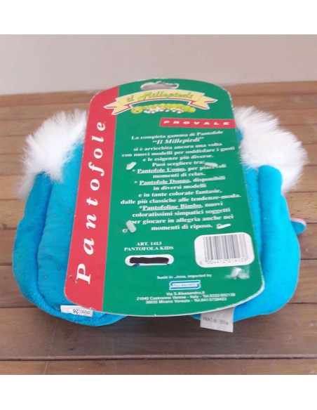 Pantofola-calzino Bimbo-celeste-4