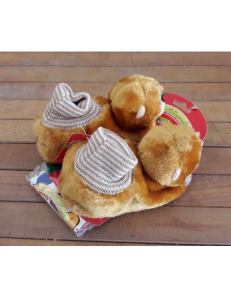 Pantofola-calzino-Bimbo-marrone-4