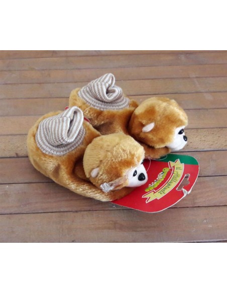 Pantofola-calzino-Bimbo-marrone-2