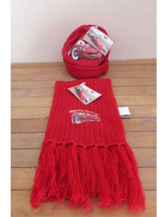 Cappellino-Sciarpetta-Rosso-Cars 2