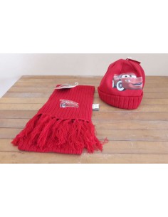Cappellino-Sciarpetta-Rosso-Cars