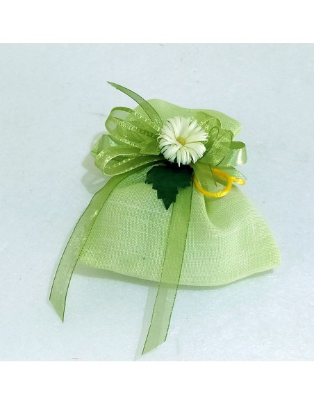 Sacchetto-verde-con-margherita1
