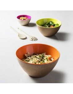 Ciotola-colorata-VerdeAcido-Ecoliving 30 cl. diam.11,5 cm-ecosostenibile 2