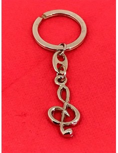 Portachiavi-Nota-Musicale-Metallo