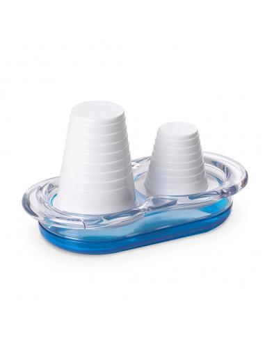Porta-bicchieri-colorato-acqua-e-caffe-happy-drink-20-cl-e-9-cl-Turchese