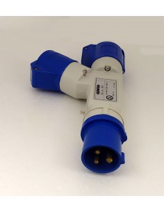 Moltiplicatore-Cee-Mobile-1-Spina -2-Prese-230V-GW64003 2