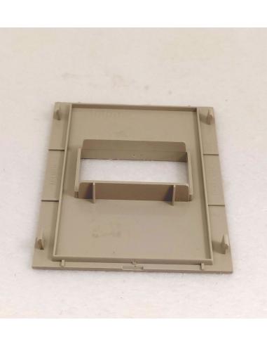 Placca-Mostrina-grigio-sabbia-1posto Bticino-TEKNE-2