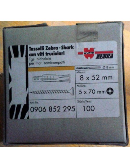 Tasselli-Wurt-Zebra-diametro-8x52+Vite-5x70mm4