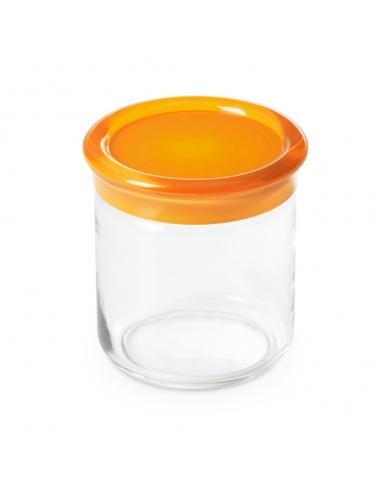 Barattolo-in-vetro-linea-Trendy-75-cl-Tappo-Giallo