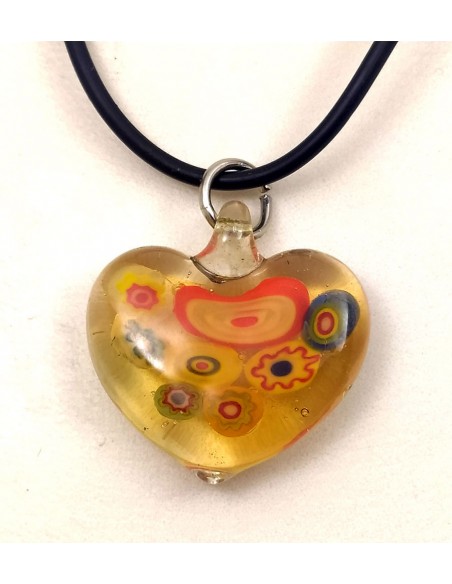Collana-caucciù-cuore-con-murrine-3