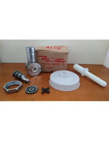 Tritacarne-n.5-Reber-con-piatto-in-plastica-4
