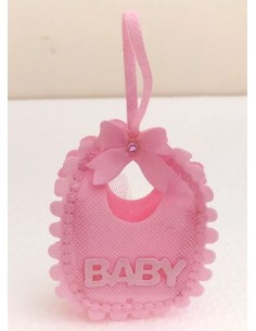Sacchetto-Portaconfetti-in-TNT-a-Bavaglio-Rosa-Baby 2