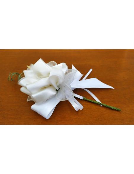 Fiore-con-calla-cangiante-c/racchette-bianco