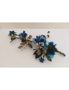 Fiore-Tralcio-Blu-Vanda