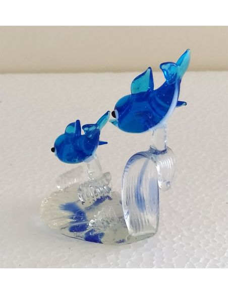Delfini-colore-Azzurro-in-coppia-su-base-trasparente-3
