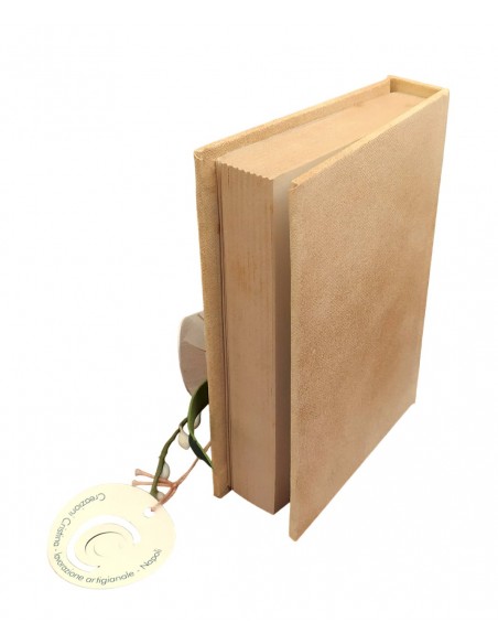 Vangelo antichizzato con bouquet calle10,5x2,6xH14-3