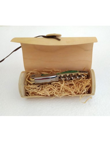 Cavatappi-apribottiglie-metallico-verde-in-astuccio-stile-legno-6