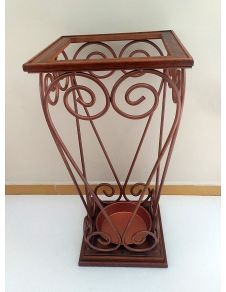 Portaombrelli-in-Ferro-battuto-ramato-per-ingresso-casa-Effetto-Rame-1