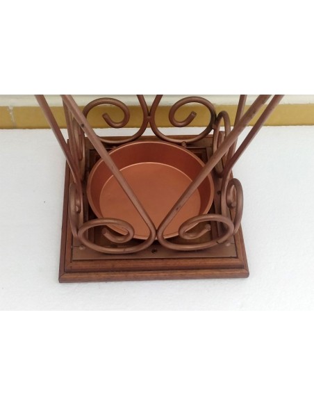 Portaombrelli-in-Ferro-battuto-ramato-per-ingresso-casa-Effetto-Rame-4