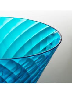 Insalatiera-colorata-trasparente-Diamond-1,6-litri-Turchese 2