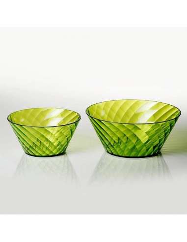 Insalatiera-colorata-trasparente-Diamond-1,6-litri-Verde-Varie-misure