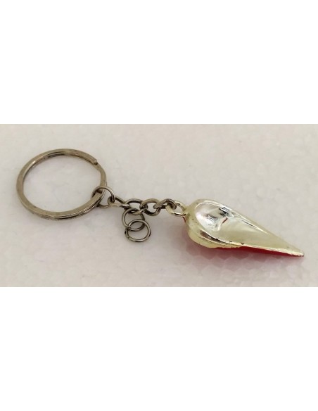 Portachiavi-metallico-cappello-laurea-Rosso-2