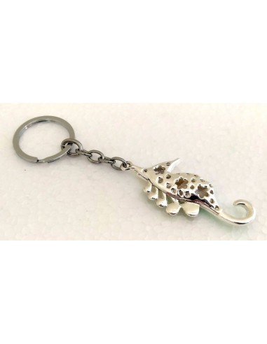 Portachiavi-cavalluccio-marino-in-metallo-13cm-Verde-1