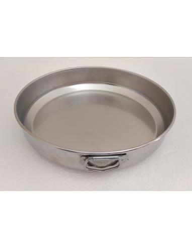 Tortiera-in acciaio-inox-18/10-antiaderente-Steel-Pan-Ø-26-1