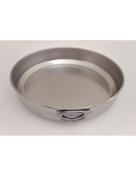 Tortiera-in acciaio-inox-18/10-antiaderente-Steel-Pan-Ø-26-1
