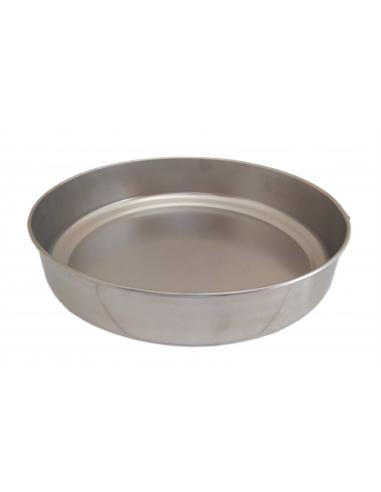 Tortiera-in acciaio-inox-18/10-antiaderente-Steel-Pan-Ø-30-2