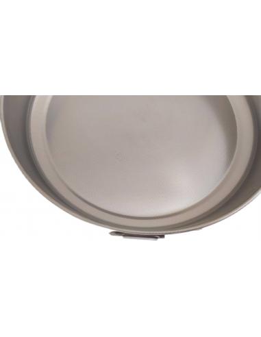 Tortiera-in acciaio-inox-18/10-antiaderente-Steel-Pan-Ø-30-3