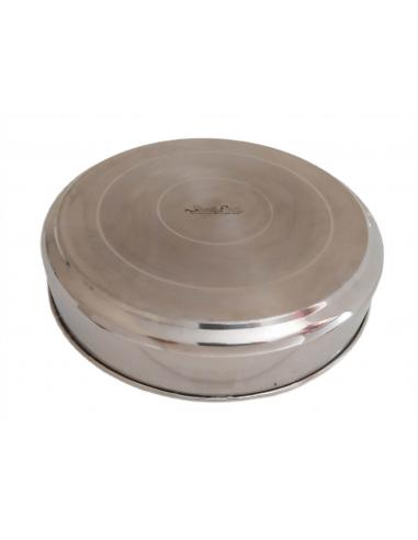 Tortiera-in acciaio-inox-18/10-antiaderente-Steel-Pan-Ø-30-4