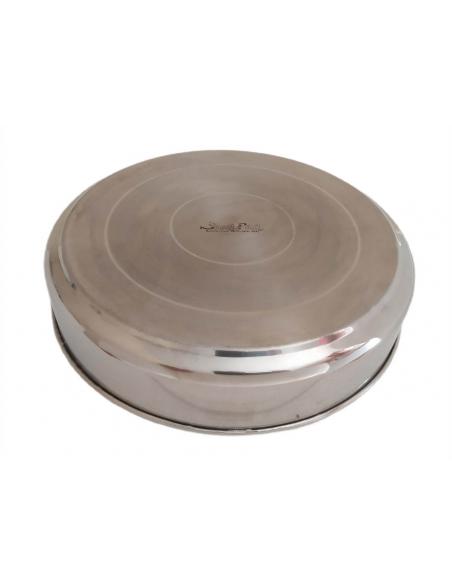 Tortiera-in acciaio-inox-18/10-antiaderente-Steel-Pan-Ø-30-4