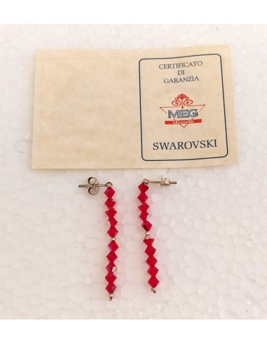Orecchini-pendenti-Swarovski-e-argento-925-Rossi-2