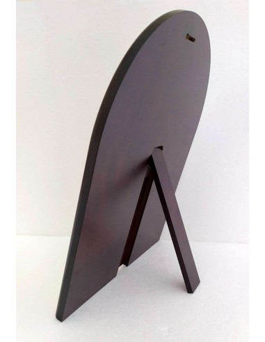 Quadro-Madonna-con-bambino-su-tela-con-cornice-in-argento-bilaminato-5