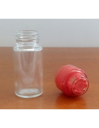 Saliera-in-vetro-anti-umido-colorata-con-punte-stappa-fori-Rossa-3