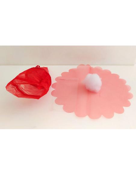 Cono-portaconfetti-laurea-in-tessuto-con-tulle-rosso-e-tirante-6