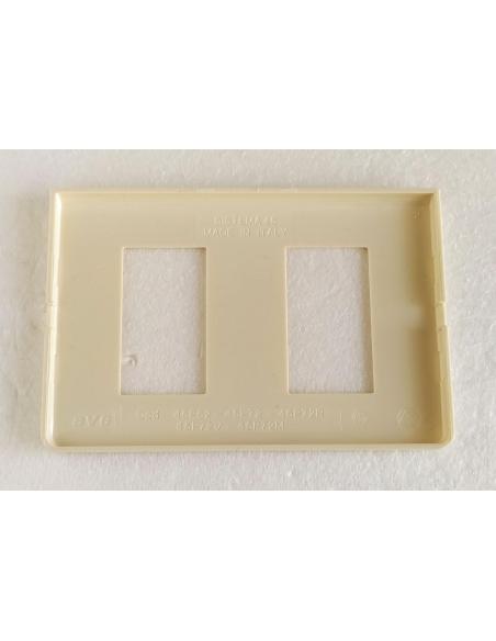 Placca-ave-2-posto-blanc-sistema-45-in-resina-bianco-panna-1