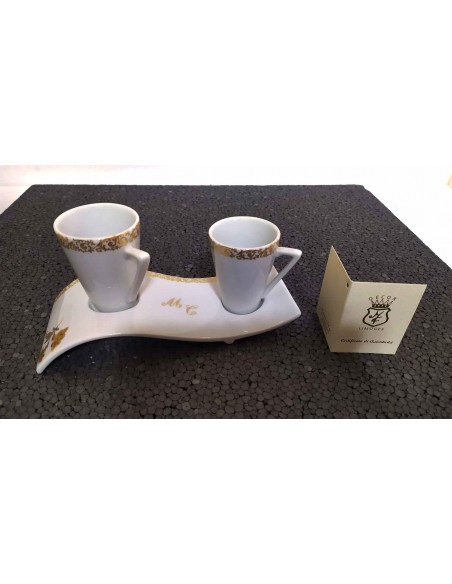 Tazzine-caffe-in-coppia-con-piatto-onda-limoge-bianco-e-oro-2