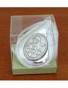 Goccia-con-placca-argento-Bimbo-con-calice-Doca-Preziosi 2
