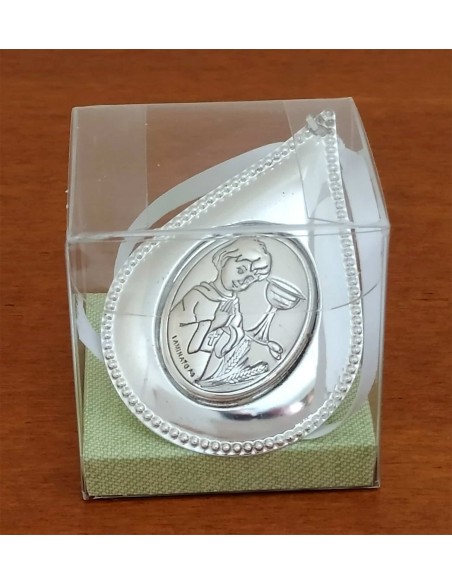 Goccia-con-placca-argento-Bimbo-con-calice-Doca-Preziosi-1