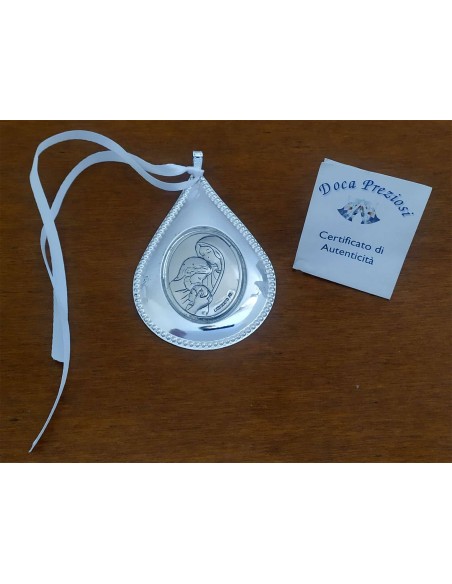 Goccia-con-placca-argento-sacra-famiglia-Doca-Preziosi-1