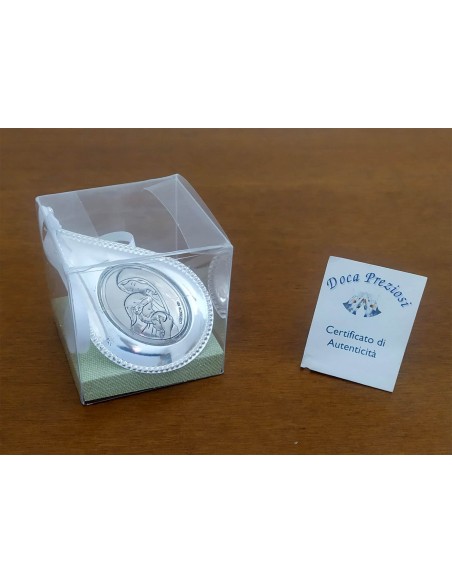 Goccia-con-placca-argento-sacra-famiglia-Doca-Preziosi
