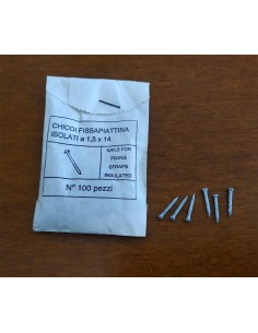 Bustina-chiodini-Gewiss-isolati-bianchi-da-100-pz-Art.Gew50626