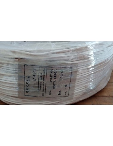 Cavo elettrico piattina tripolare...