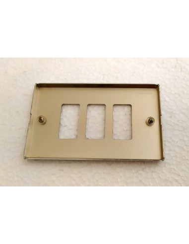 Placca-Bticino-3-posti-moduli-in-alluminio-serie-Magic-1