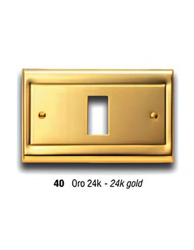 Placca Inserto Oro 3 posti Master...