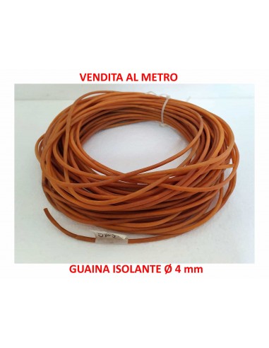 Guaina isolante sterlingata in Rayon...