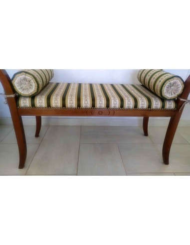 Panchetta-Arte-Povera-in-legno-imbottita-con-braccioli-1